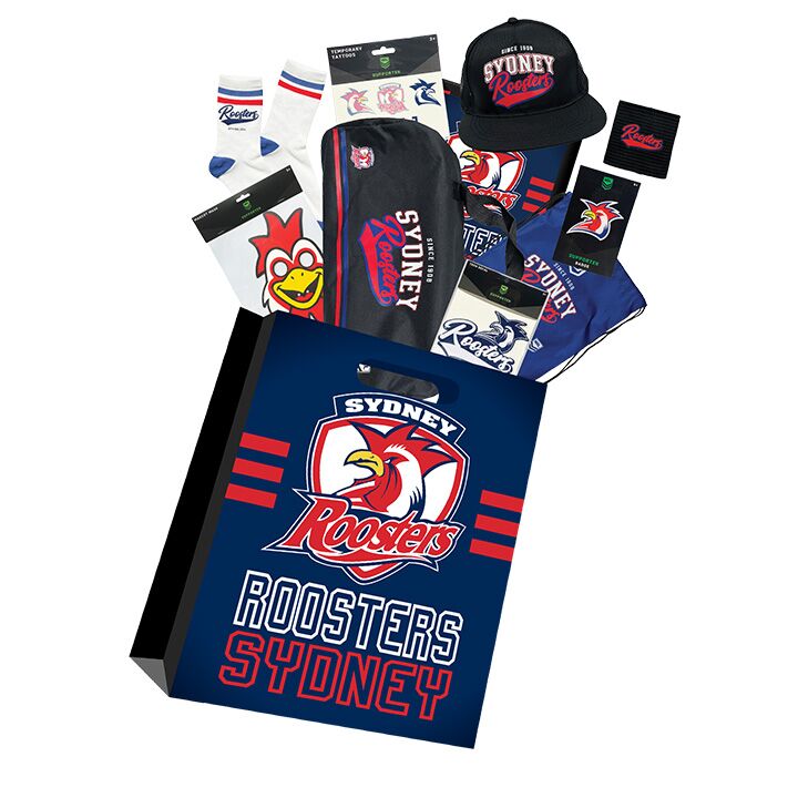 sydney roosters showbag australia nrl merchandise gift bag