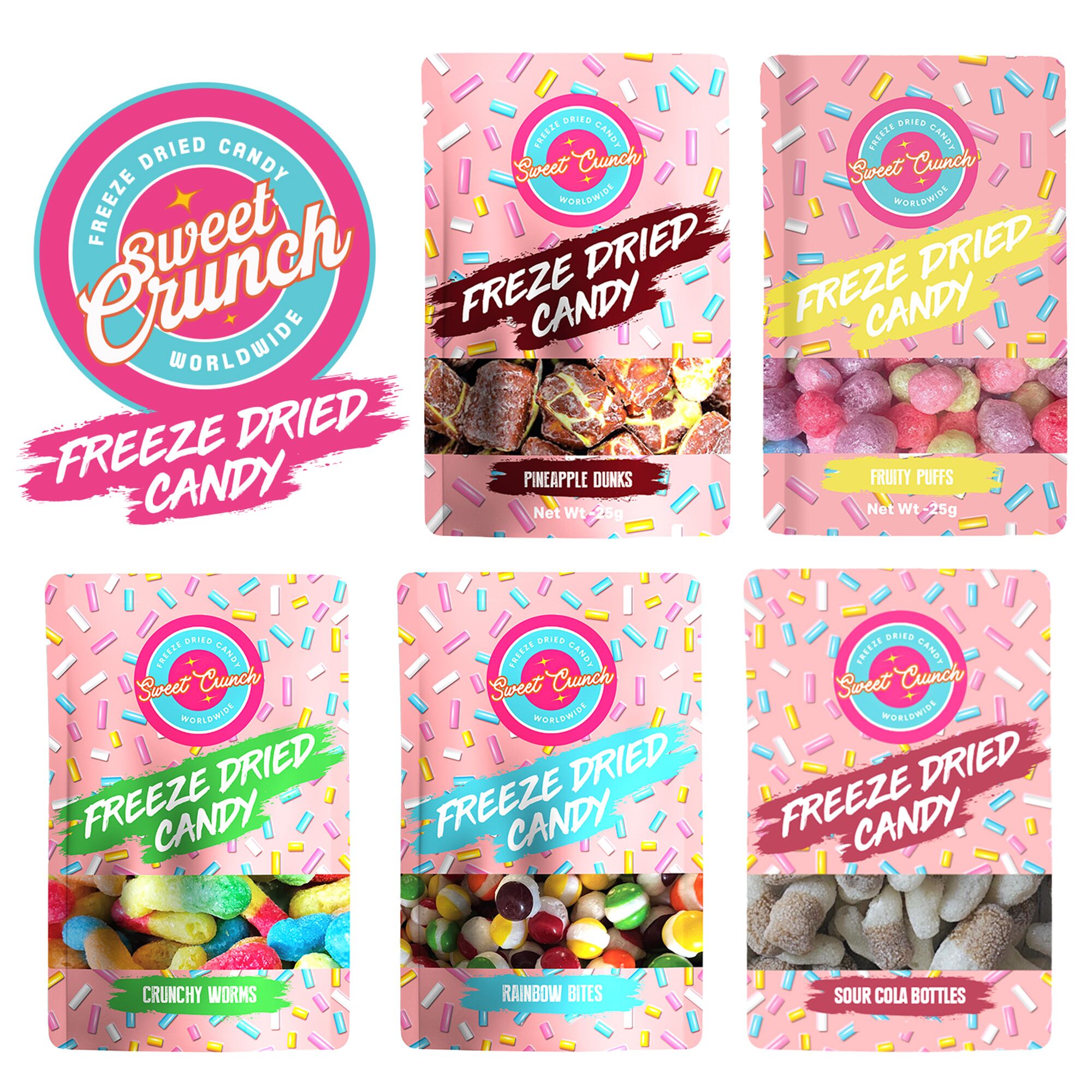 Sweet Crunch Freeze Dried Showbag - Image 2