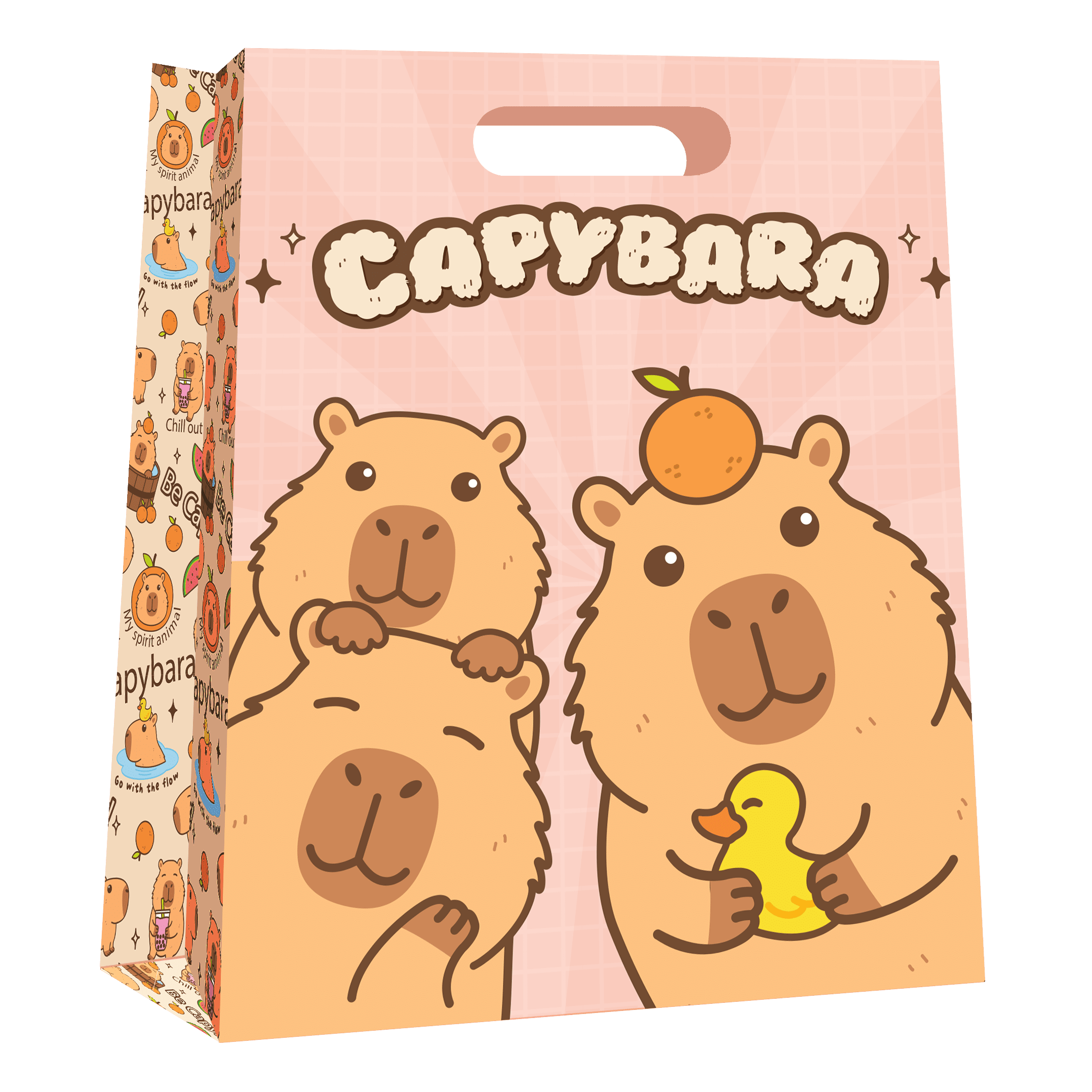 Capybara plush toy from the Capybara Showbag Novelty Showbags Australia