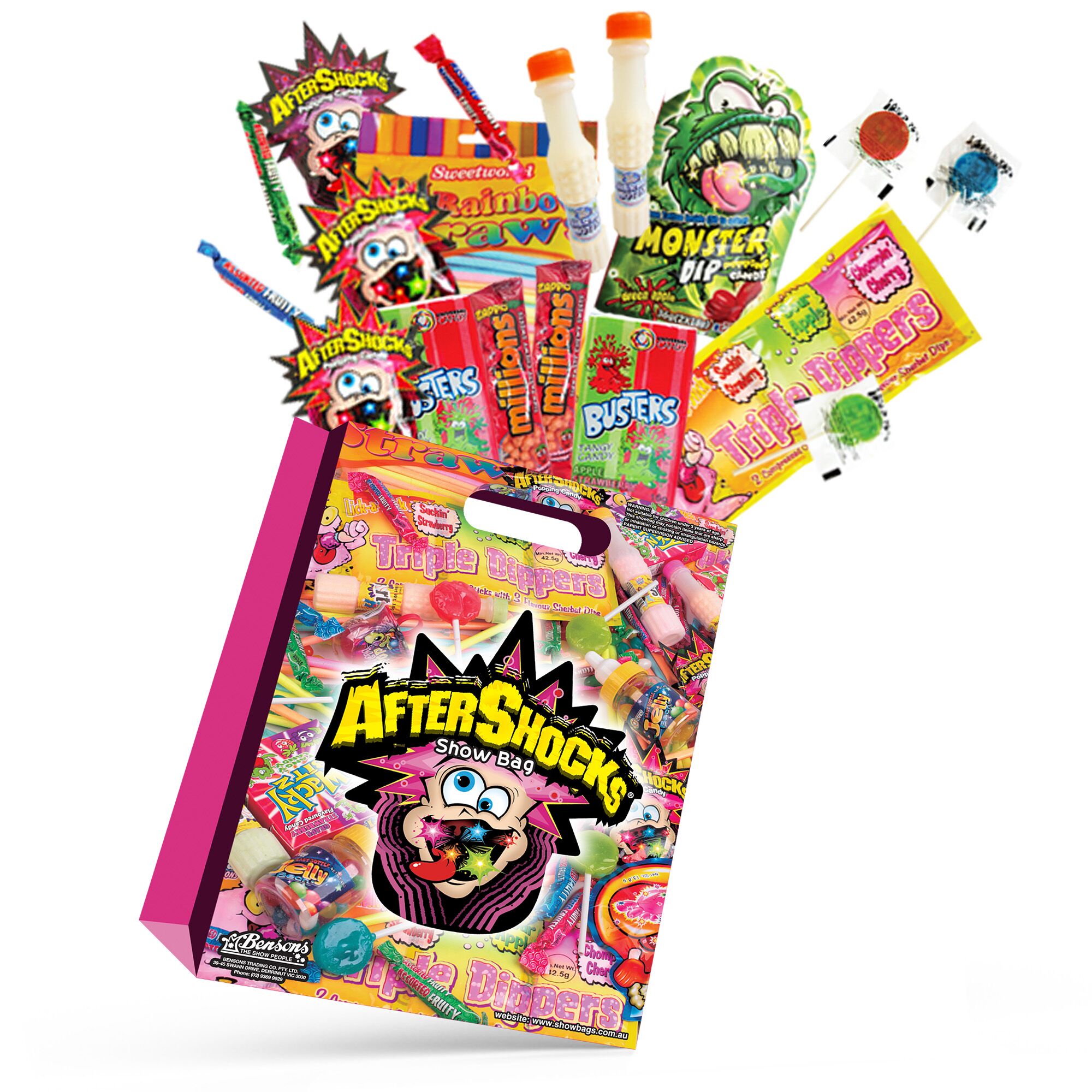 Aftershocks Showbag