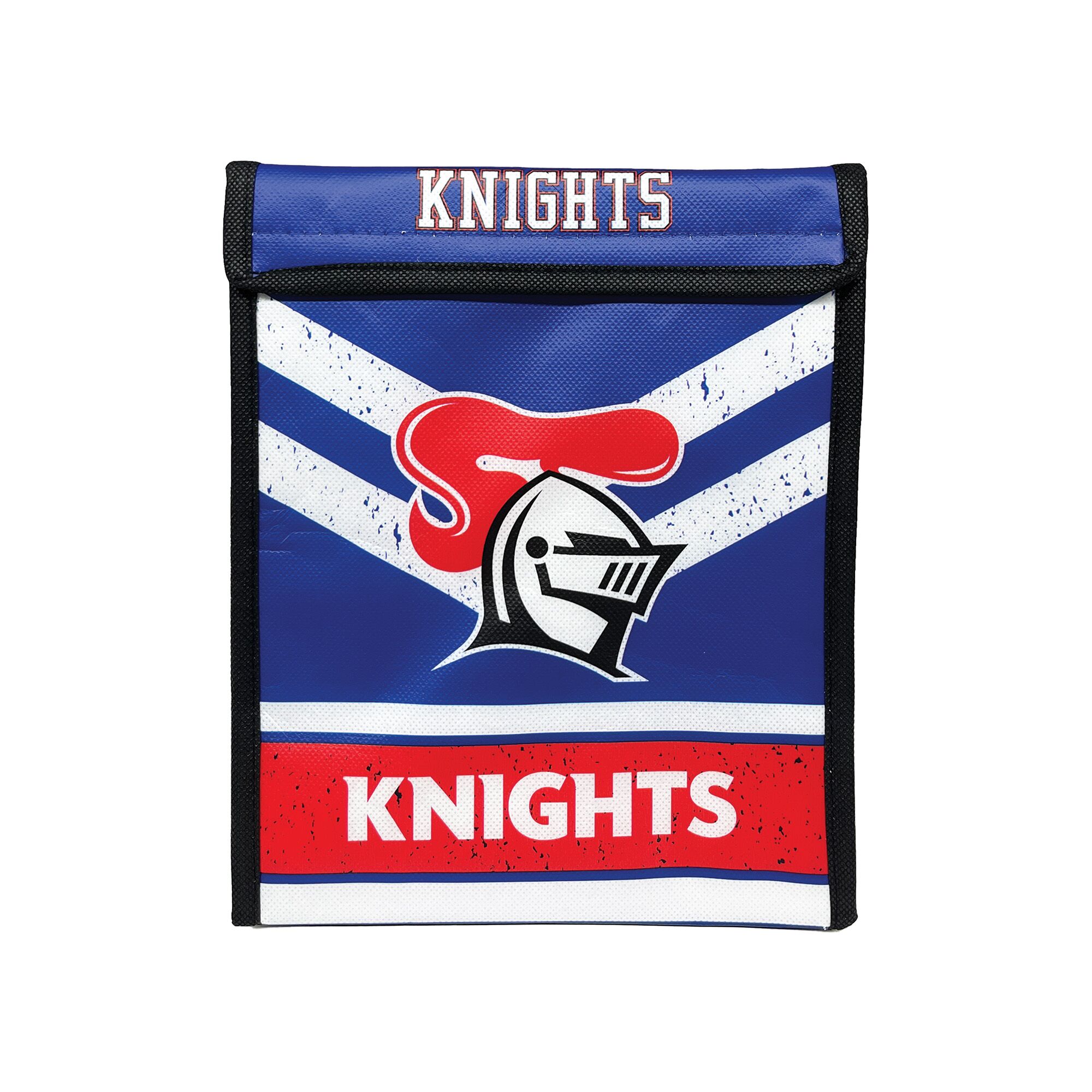 Newcastle Knights cooler bag with helmet logo