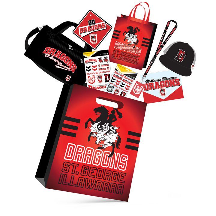 NRL St George Dragons Showbag