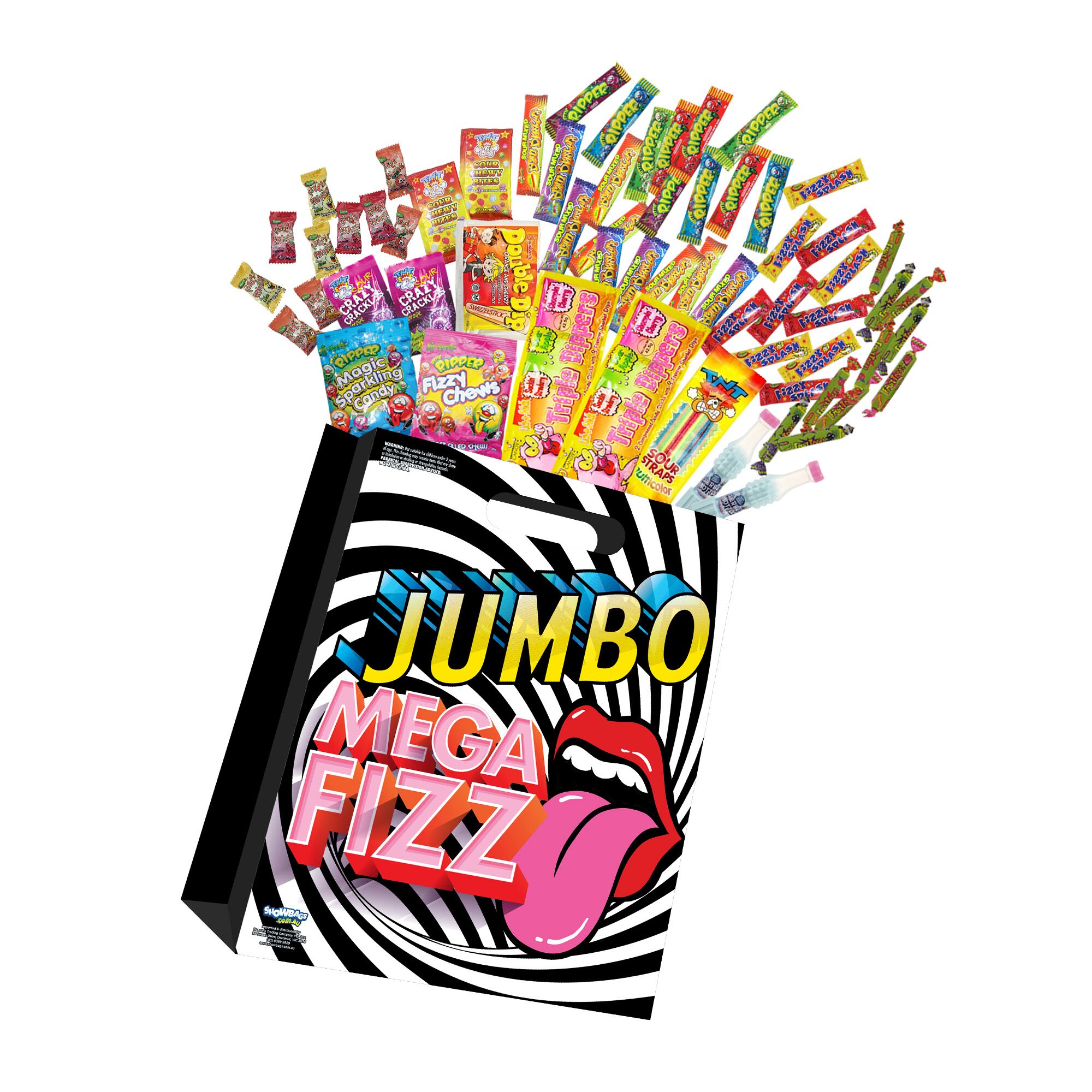 Mega Fizz Jumbo Showbag