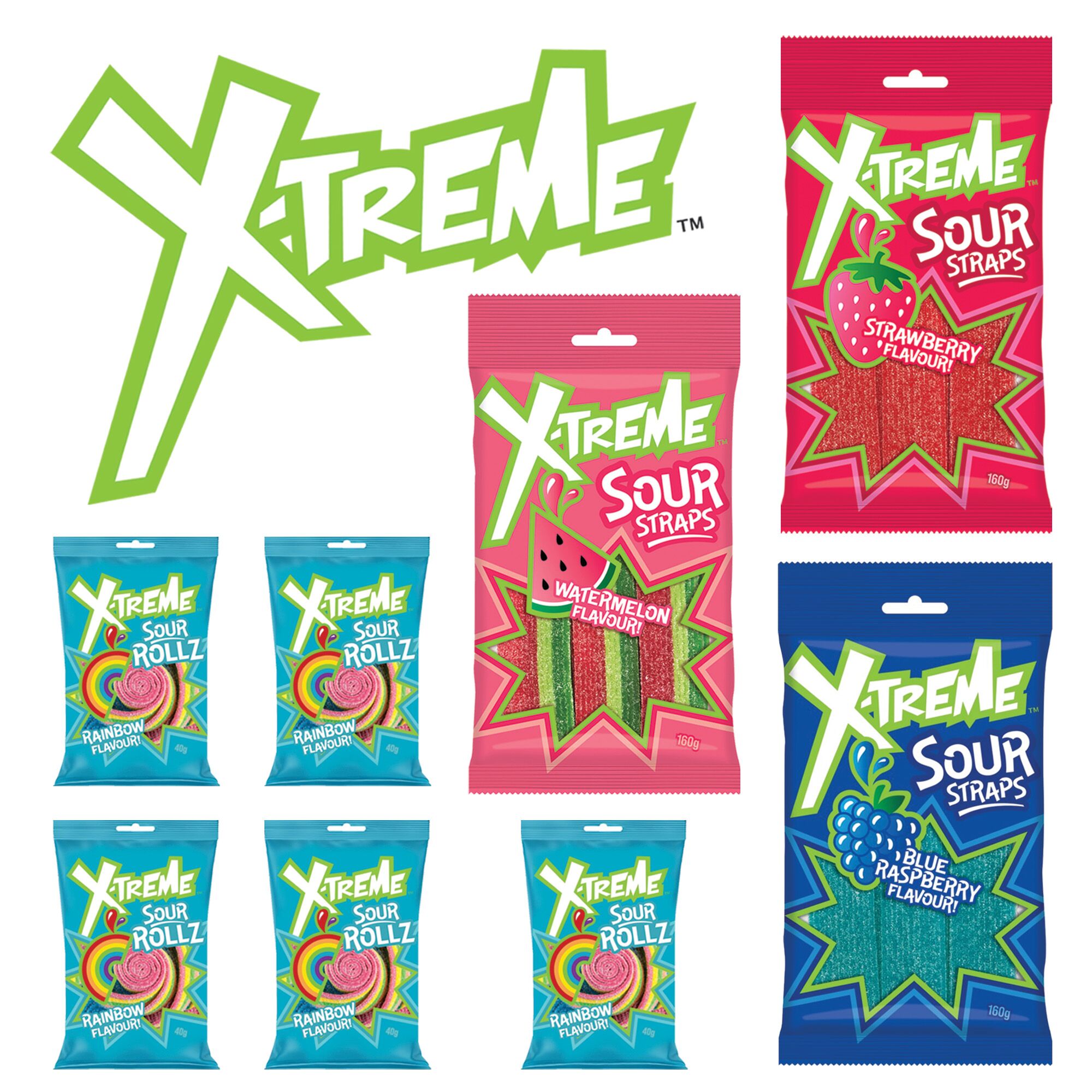 X-Treme Sour Straps Showbag - Image 2