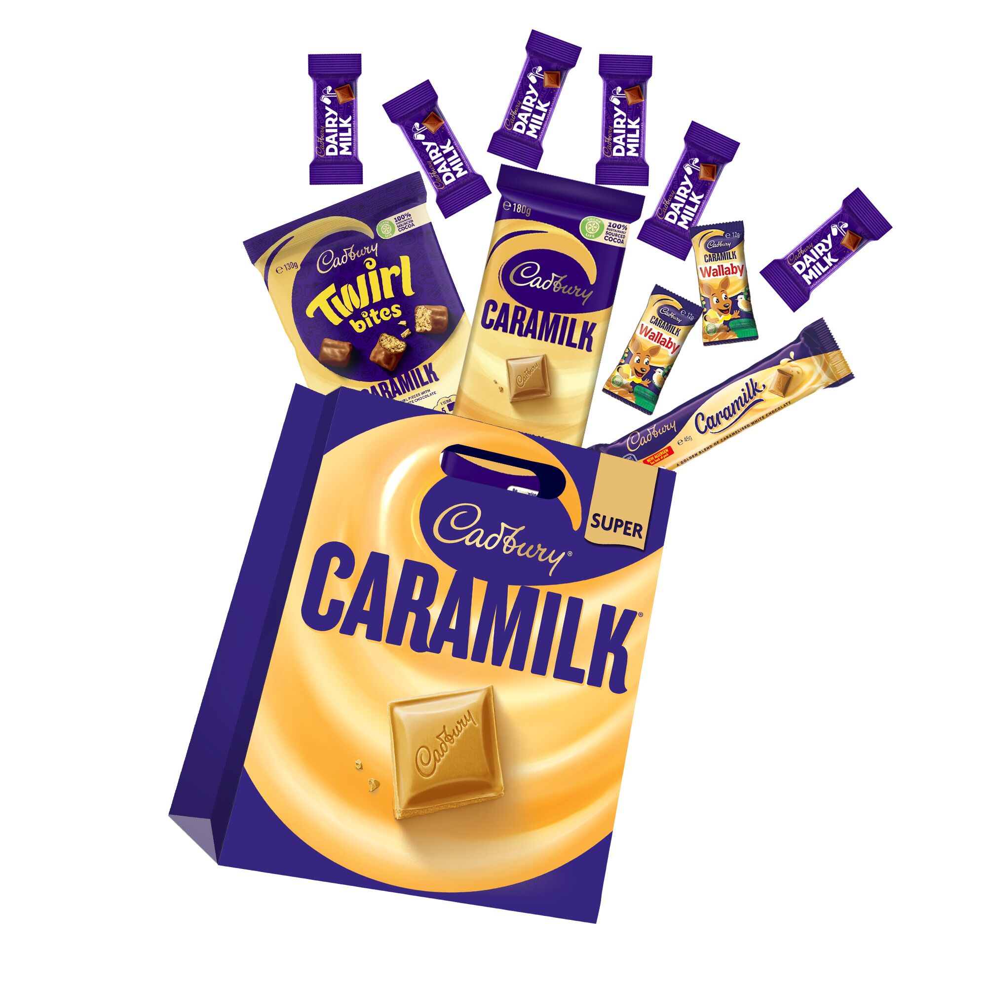 Cadbury Caramilk Mega Bag