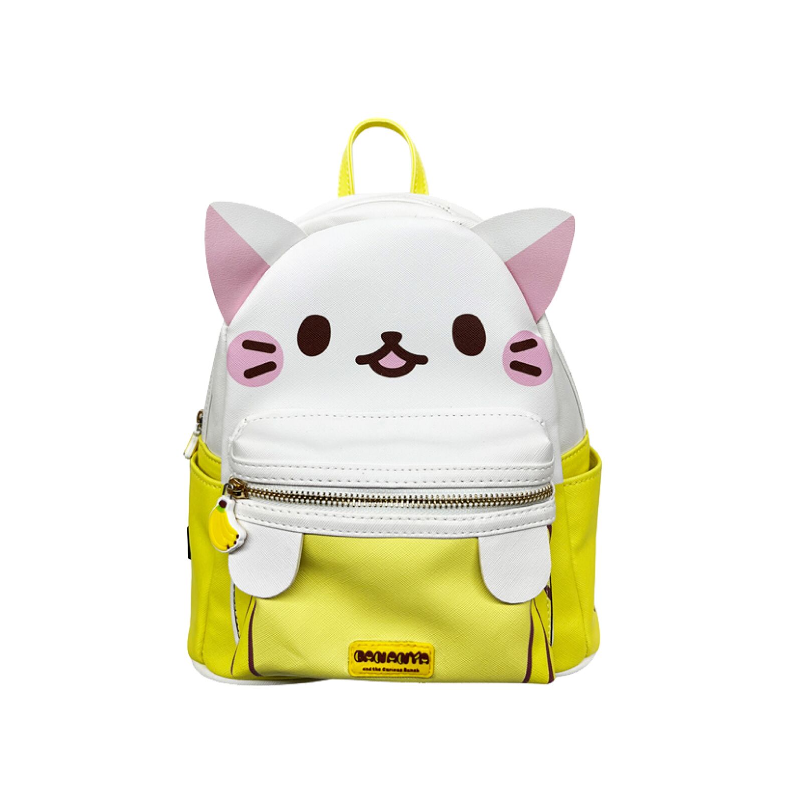 Bananya Mini Pack front view with cat-in-a-banana design