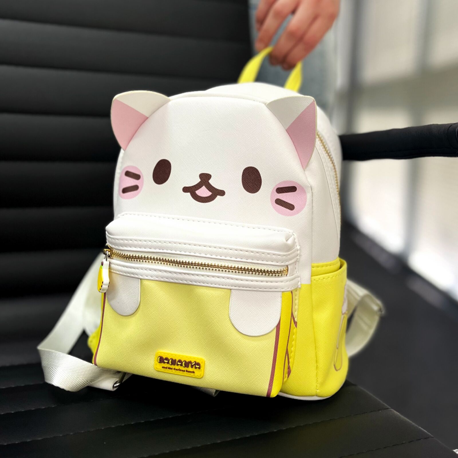 Bananya Mini Pack styled with kawaii outfit
