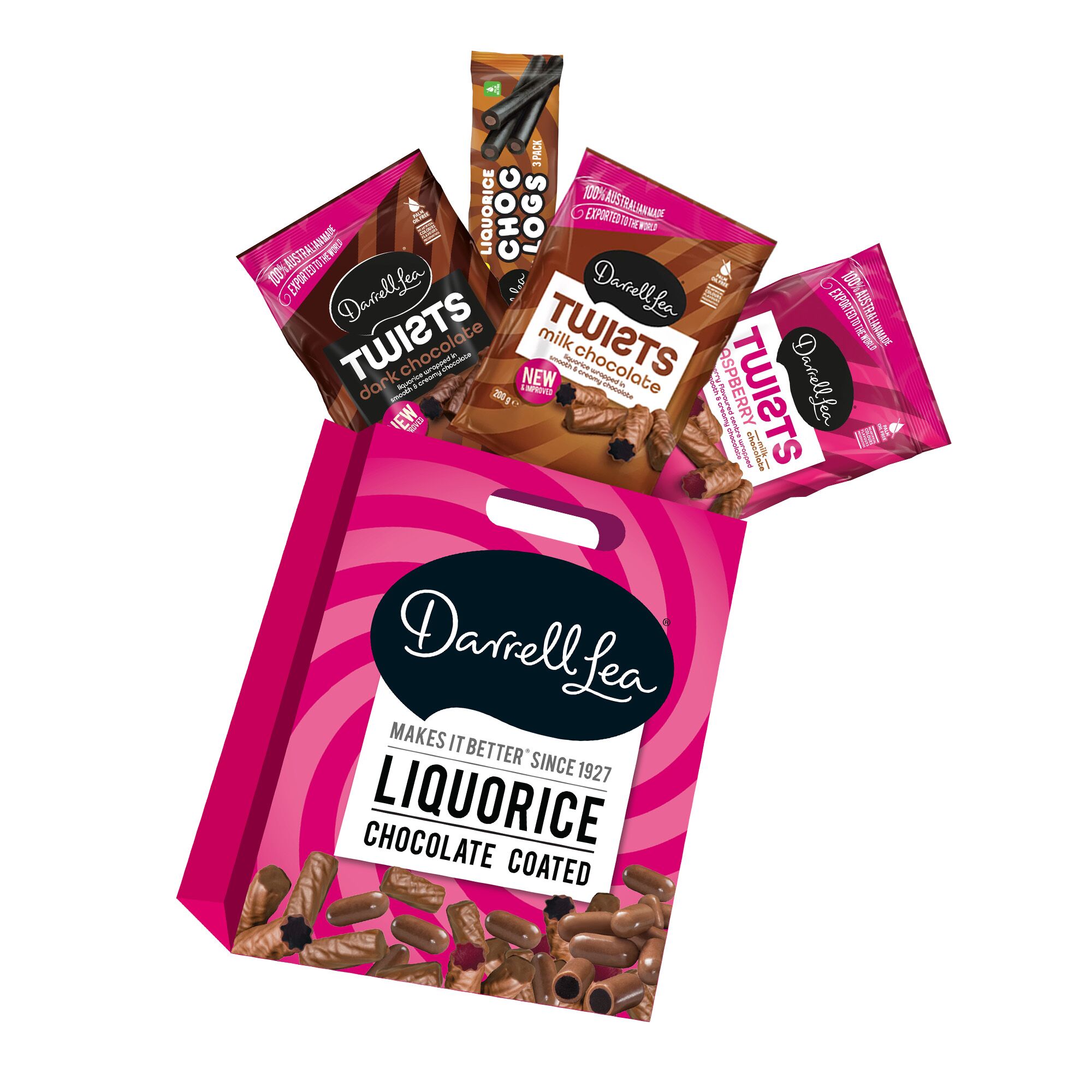 Darrell Lea Chocolate Coated Showbag