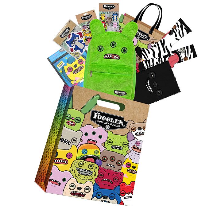 Fuggler Showbag with fuggler bag backpack socks and toys Australia