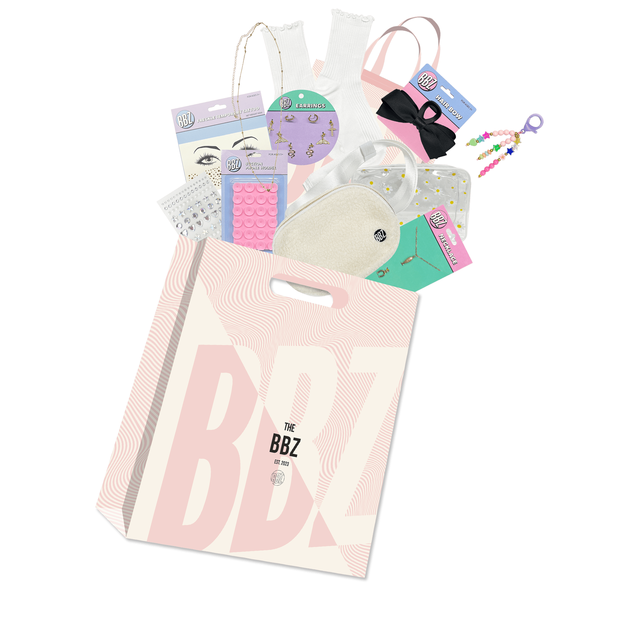 BBZ Showbag Australia with trendy gifts and fun accessories