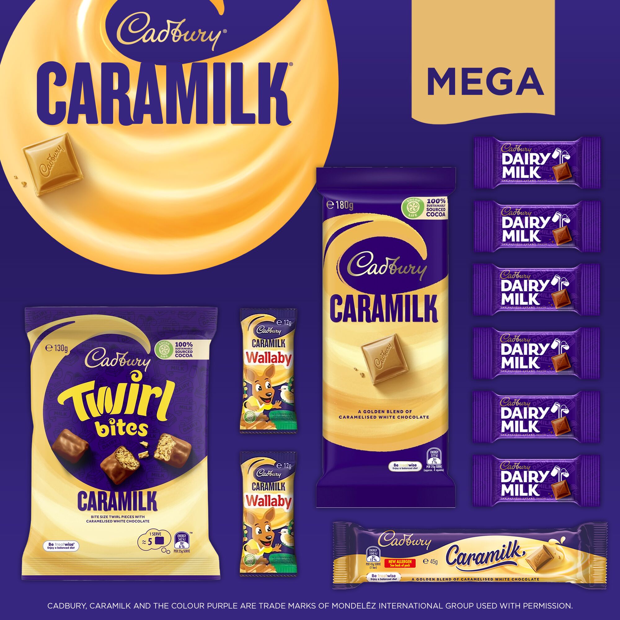 Cadbury Caramilk Mega Bag - Image 2