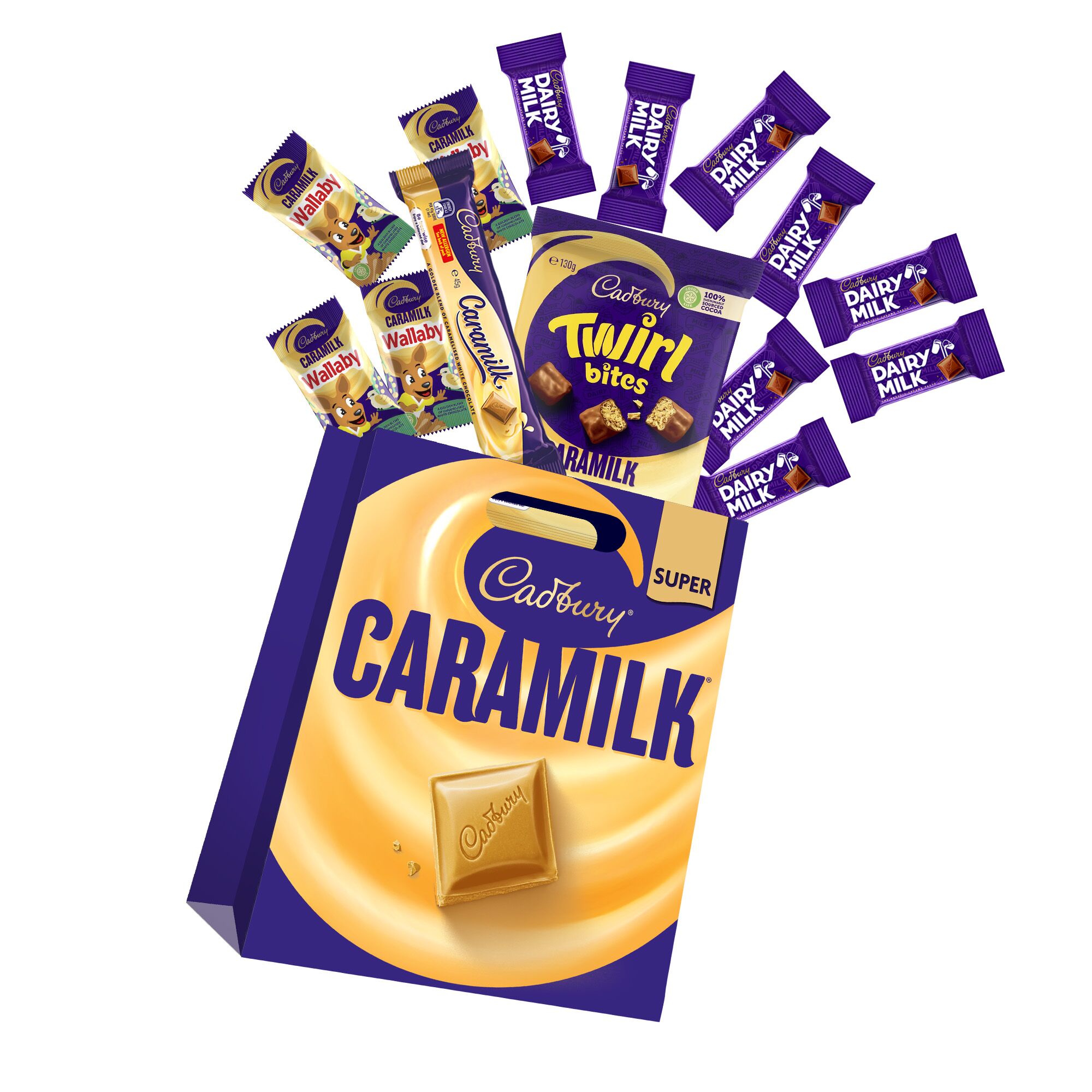 Cadbury Caramilk Superbag