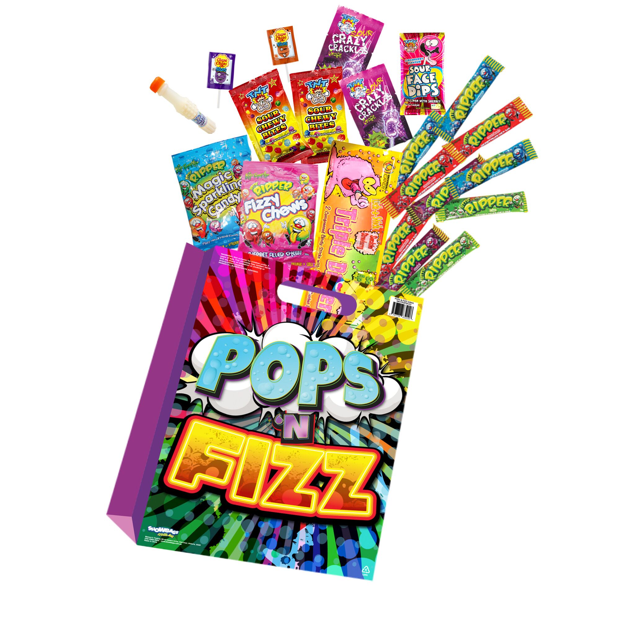 Pops and Fizz Showbag